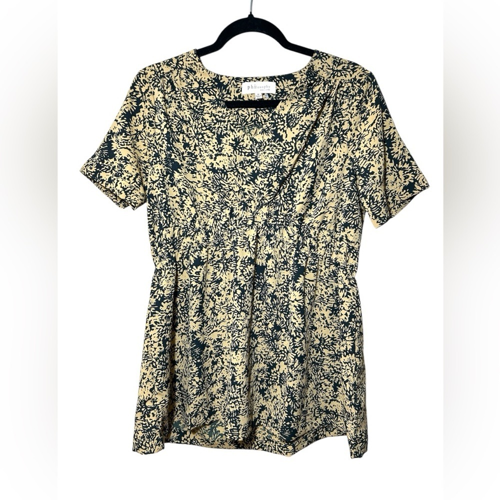 Philosophy Floral‎ Print Women's Top